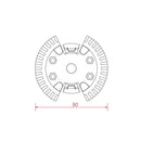 BeClever Rolladen BeClever Motorlager ROEM40 SW40