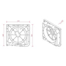 BeClever Rolladen BeClever Seitenwand des Kastens 165x175 CBAE11
