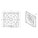 BeClever Rolladen BeClever Seitenwand des Kastens 205x215 CBAE21