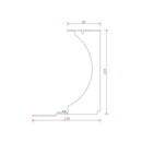 BeClever Rolladen BeClever Statikkonsole 245x255 CBAR33