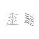 BeClever Rolladen BeClever Teilungswand des Kastens 205x215 CBAC22