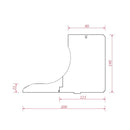 BeClever Rolladen BeClever Wärmedämmung 165x255 CBAH10 N (NP)