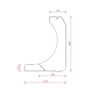 BeClever Rolladen BeClever Wärmedämmung 205x215 CBAH21 I (NP)