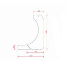 BeClever Rolladen BeClever Wärmedämmung 205x215 CBAH21 N (NP)