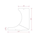 BeClever Rolladen BeClever Wärmedämmung 205x255 CBAH23 I (NP)