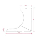 BeClever Rolladen BeClever Wärmedämmung 205x255 CBAH23 N (NP)