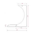 BeClever Rolladen BeClever Wärmedämmung 245x255 CBAH30 N (NP)