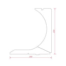 BeClever Rolladen BeClever Wärmedämmung 245x255 CBAH33 N (NP)