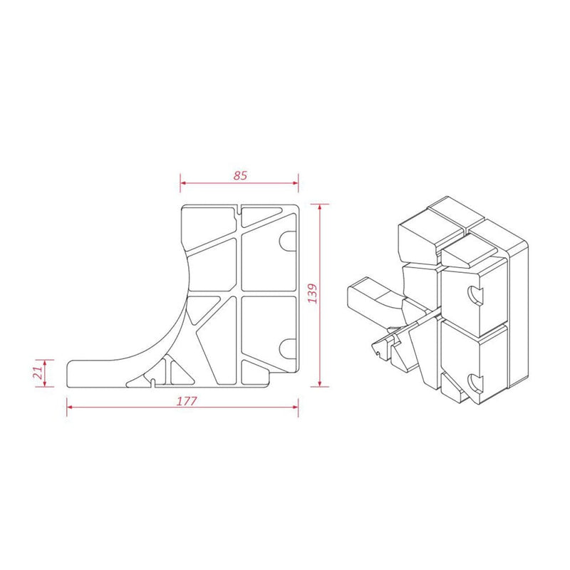 BeClever Rolladen BeClever Wärmedämmung für AE10 CBAH14 (NP)