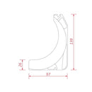 BeClever Rolladen BeClever Wärmedämmung für AE11 CBAH15 (NP)