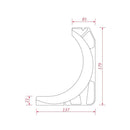 BeClever Rolladen BeClever Wärmedämmung für AE21 CBAH25 (NP)