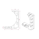 BeClever Rolladen BeClever Wärmedämmung für AE30 CBAH34 (NP)