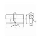 Blaugelb Tür Blaugelb Profildoppelzylinder beidseitige Gefahrenfunktion 3325118