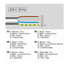 Cherubini Rolladen Cherubini Funk Rohrmotor Doge RX 6/17 6Nm