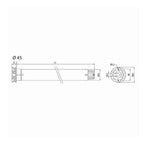 Cherubini Rolladen Cherubini Funk Rohrmotor Open WRX 10/17 10Nm