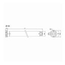 Cherubini Rolladen Cherubini Funk Rohrmotor Open WRX 10/17 10Nm