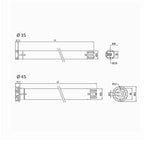Cherubini Zip-Screen Cherubini Funk Rohrmotor Senso RX 7/30 7Nm