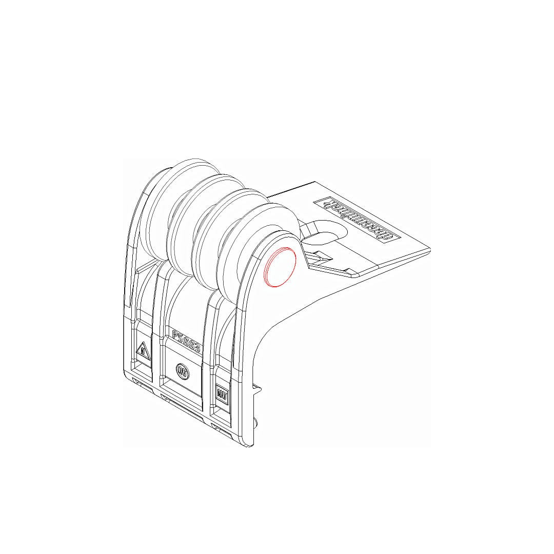 Deceuninck Rolladen Deceuninck Inoutic Einlauftrichter SRSS 5936
