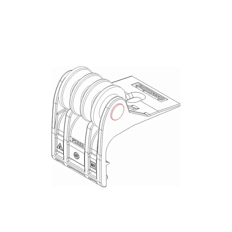 Deceuninck Rolladen Deceuninck Inoutic Einlauftrichter SRSS 5936