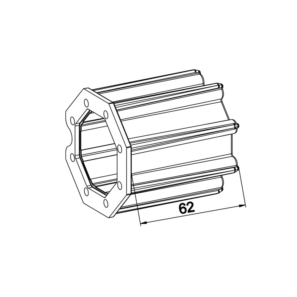Eckermann Rolladen Eckermann Adapter SW60 für Walzenkapsel A400