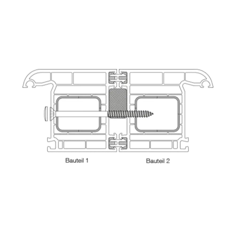 Ejot Fenster Ejot Fenster Kopplungsschraube Typ MS 4,8x95