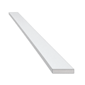 Eko Okna Fenster 40cm ALU Flachstange 30/2 Pulverbeschichtet Weiss RAL9016