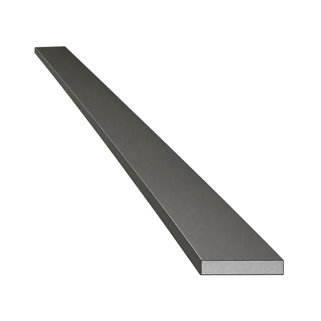 Eko Okna Fenster 40cm ALU Flachstange 50/2 Pulverbeschichtet Umbragrau RAL7022