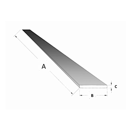 Eko Okna Fenster ALU Flachstange 20/2 Pulverbeschichtet Basaltgrau RAL 7012