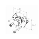 Elero Rolladen Elero Adapterplatte RevoLine M/L Zapfen 16x16