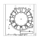 Exte Rolladen Exte Kopfstück Neo XT 260x270 Rechts 5703260R