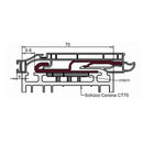 Exte Rolladen Exte Raster Schüco 70mm 5799S70