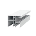 Exte Rolladen Weiss / 100cm Exte ALU-Maxi Einzelführungsschiene 54321