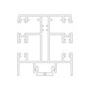 Exte Rolladen Weiss / 100cm Exte ALU-Mini Doppelführungsschiene R165