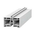 Exte Rolladen Weiss / 100cm Exte PVC-Aufdopplungsprofil 60/35 5082