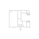 Exte Rolladen Weiss / 100cm Exte PVC-Maxi Einzelführungsschiene R161