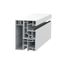 Exte Rolladen Weiss / 100cm Exte PVC-Mini Einzelführungsschiene 50861