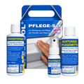 Fenoplast Fenster Fenosol Mini Pflegeset für PVC-Hart-Weiss Set