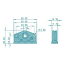 FEPS Fenster FEPS Getriebegehäuse 10022020 für Winkhaus Aktiv Pilot