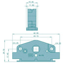 FEPS Fenster FEPS Getriebegehäuse 10662021 für Siegenia Trial Favourit