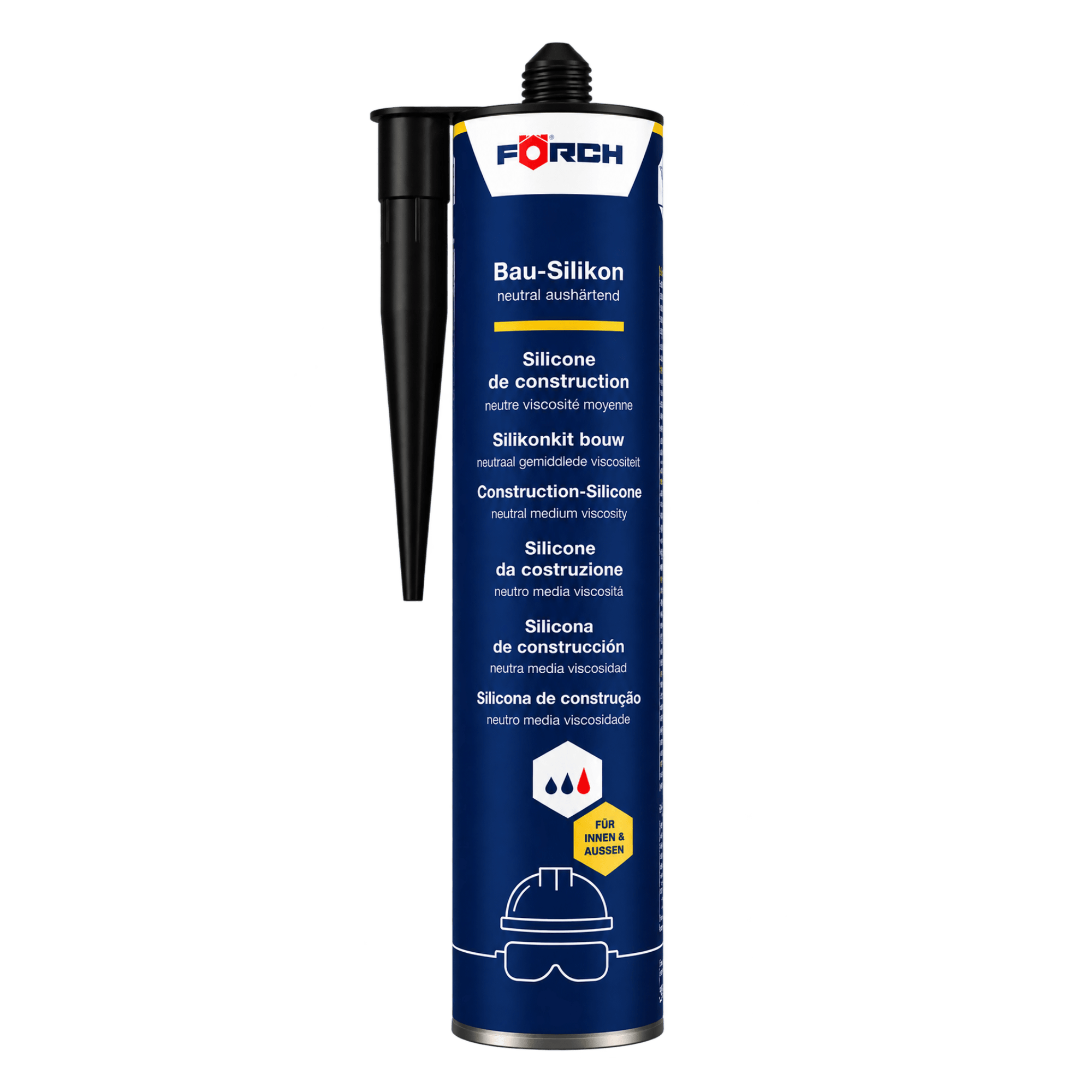 Förch Fenster Förch Bau-Silikon Transparent Mittelviskos 310ml