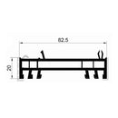 Gealan Fenster Gealan Blendrahmen Verbreiterung 82,5/20 5201