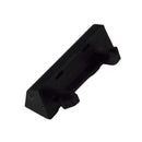 Gealan Fenster Gealan Wasserschlitzkappe für Schiebesystem Schwarz 589701