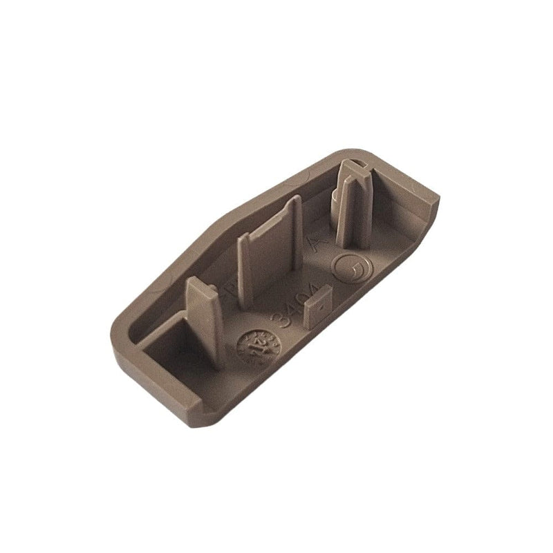 Gealan Fenster Gealan Wasserschlitzkappe Graubeige 3404