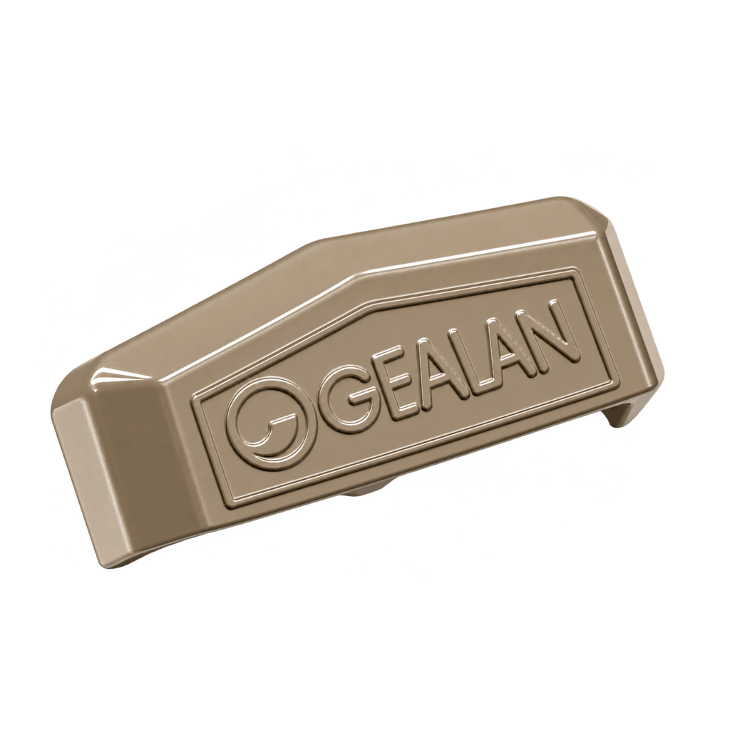 Gealan Fenster Gealan Wasserschlitzkappe Graubeige 3404