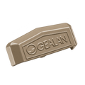 Gealan Fenster Gealan Wasserschlitzkappe Graubeige 3404