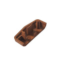 Gealan Fenster Gealan Wasserschlitzkappe Ockerbraun 3404