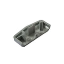 Gealan Fenster Gealan Wasserschlitzkappe Weissaluminium 3404