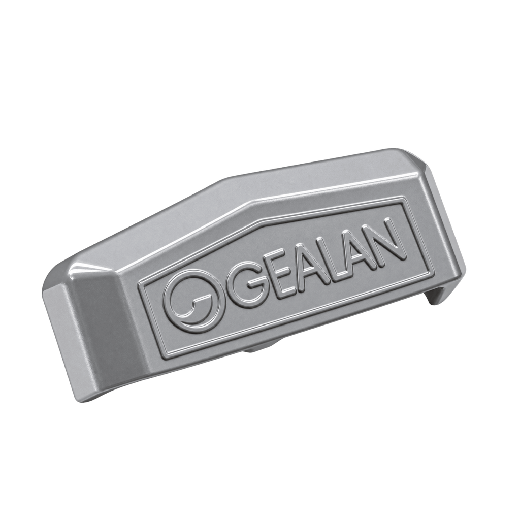 Gealan Fenster Gealan Wasserschlitzkappe Weissaluminium 3404