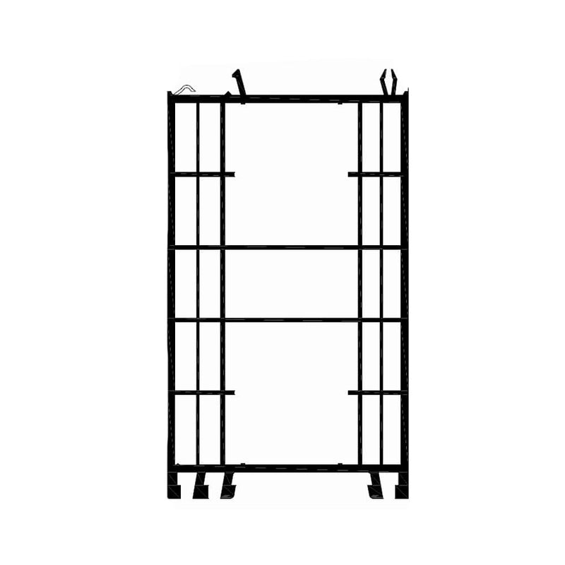 Gealan Fenster Weiss (ähnlich RAL9016) / 50cm Gealan Blendrahmen Verbreiterung 74/125 2311