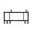 Gealan Fenster Weiss (ähnlich RAL9016) / 50cm Gealan Blendrahmen Verbreiterung 74/36 7290